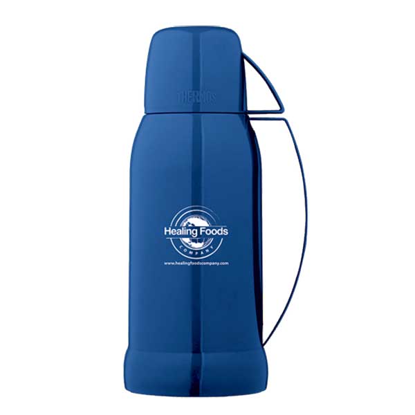 Healing Foods Thermos 34 oz (glass-lined vacuum insulated